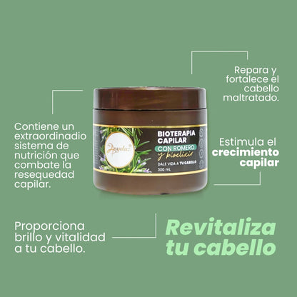 BIOTERAPIA CAPILAR CON ROMERO ANYELUZ