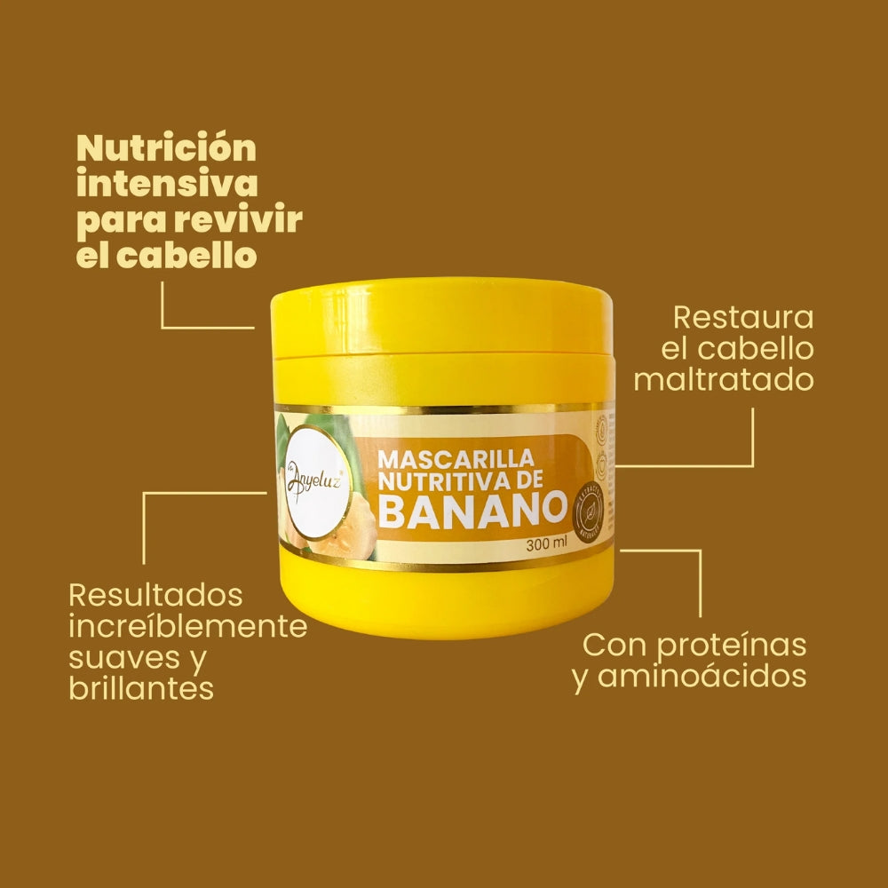 MASCARILLA NUTRITIVA DE BANANO ANYELUZ