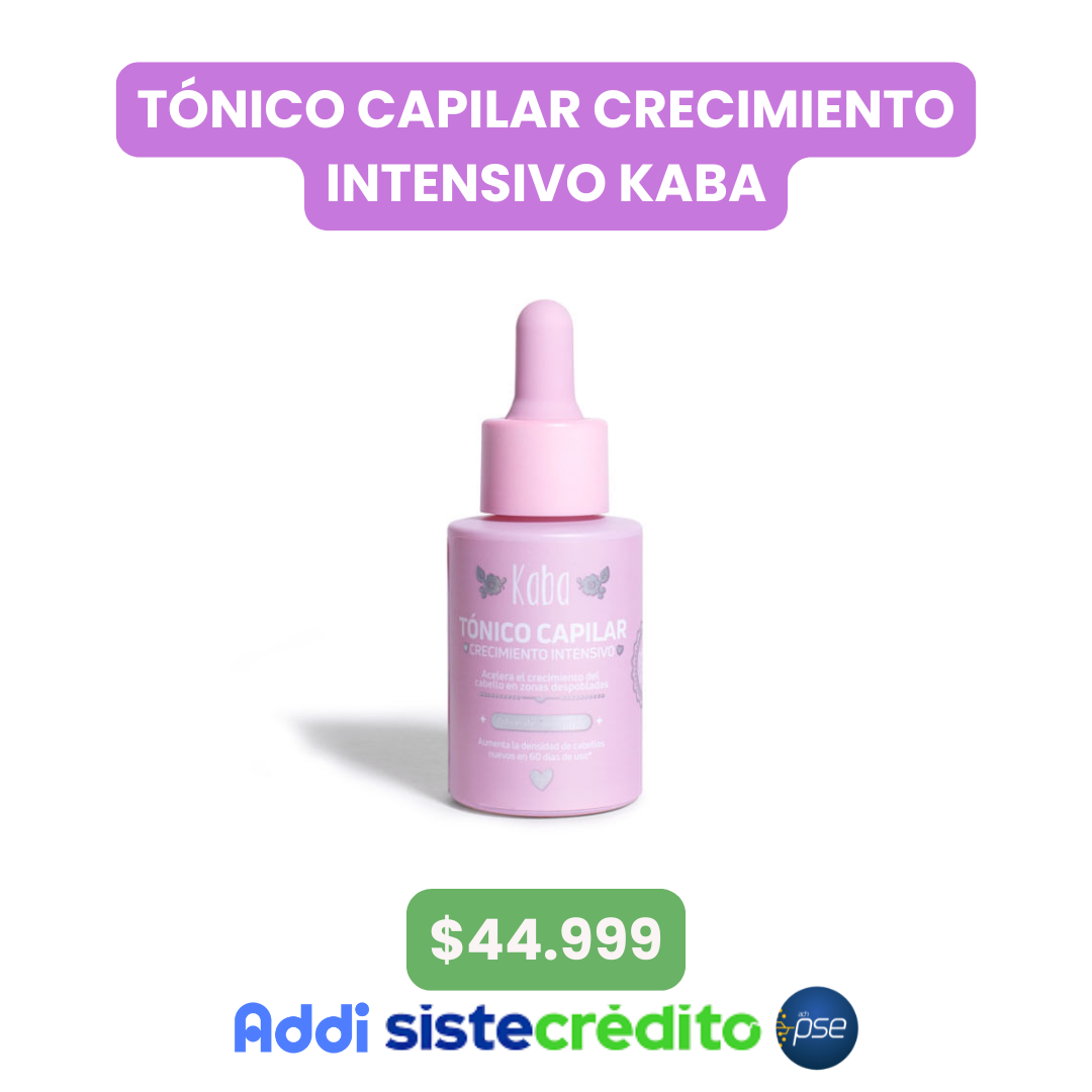 TÓNICO CAPILAR DE CRECIMIENTO INTENSIVO KABA