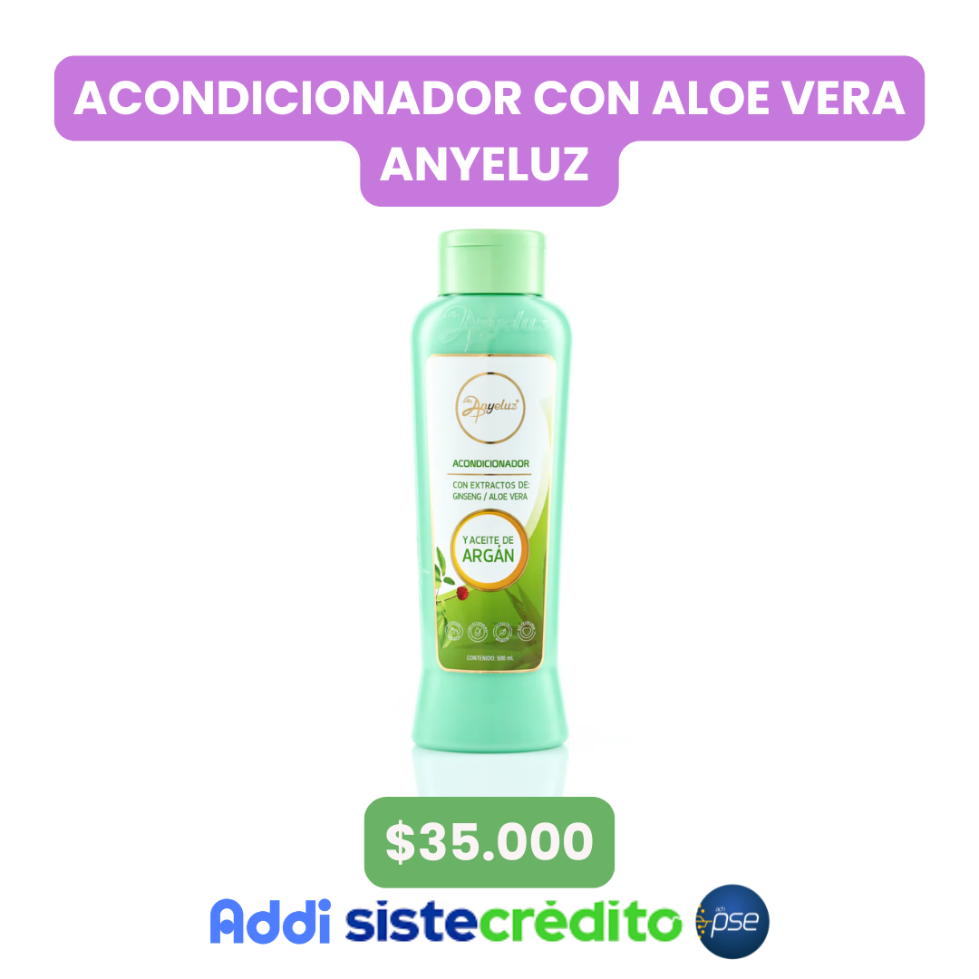 ACONDICIONADOR CON ALOE VERA ANYELUZ