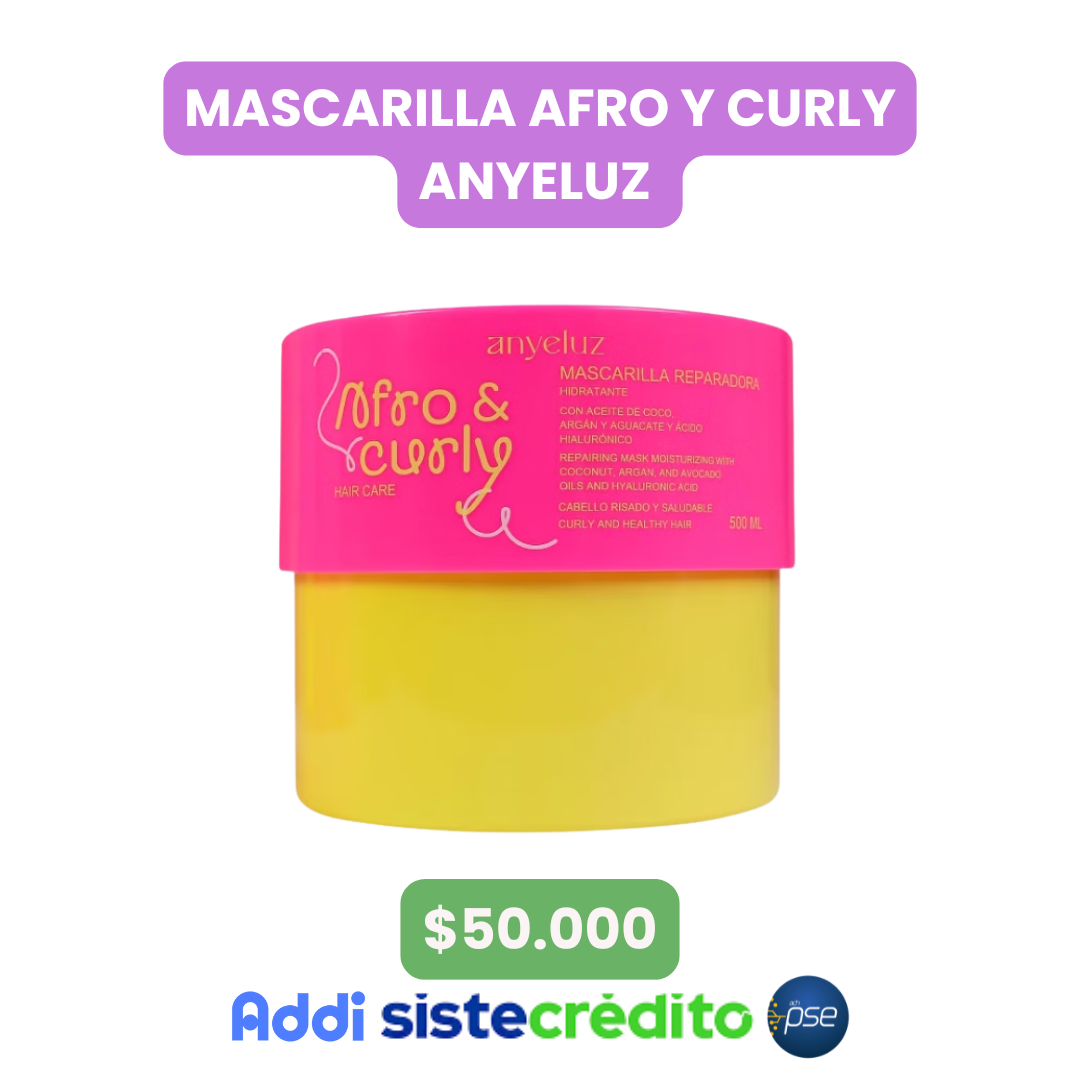 MASCARILLA AFRO Y CURLY ANYELUZ