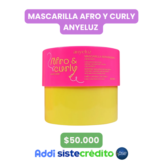 MASCARILLA AFRO Y CURLY ANYELUZ