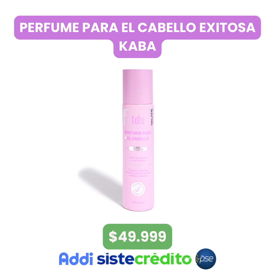 PERFUME PARA EL CABELLO EXITOSA KABA