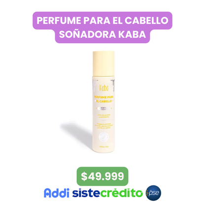 PERFUME PARA EL CABELLO SOÑADORA KABA