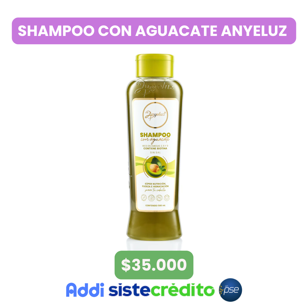 SHAMPOO AGUACATE ANYELUZ