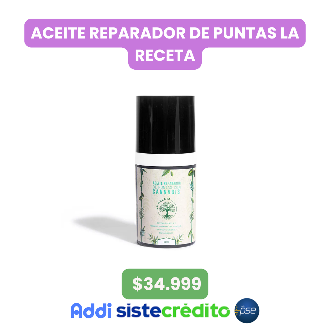 ACEITE REPARADOR DE PUNTAS LA RECETA 30 M