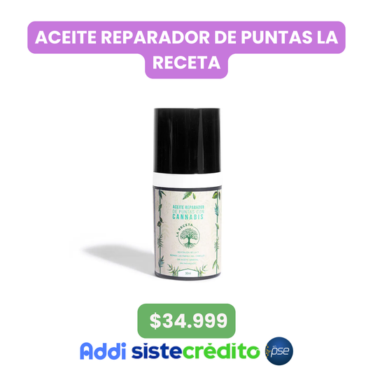 ACEITE REPARADOR DE PUNTAS LA RECETA 30 M
