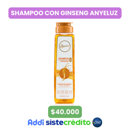 SHAMPOO CON GINSENG ANYELUZ