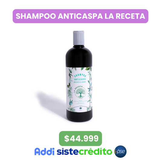 SHAMPOO ANTICASPA LA RECETA