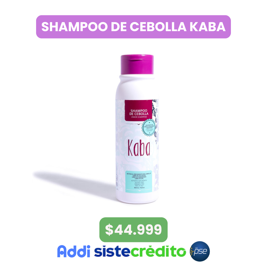 KABA SHAMPOO DE CEBOLLA