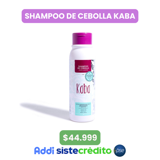 KABA SHAMPOO DE CEBOLLA