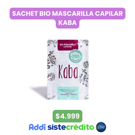 SACHET BIOMASCARILLA CAPILAR REPARADORA KABA