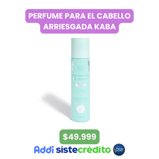 PERFUME PARA EL CABELLO ARRIESGADA KABA