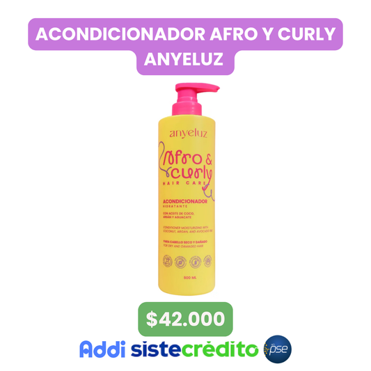 ACONDICIONADOR AFRO Y CURLY ANYELUZ