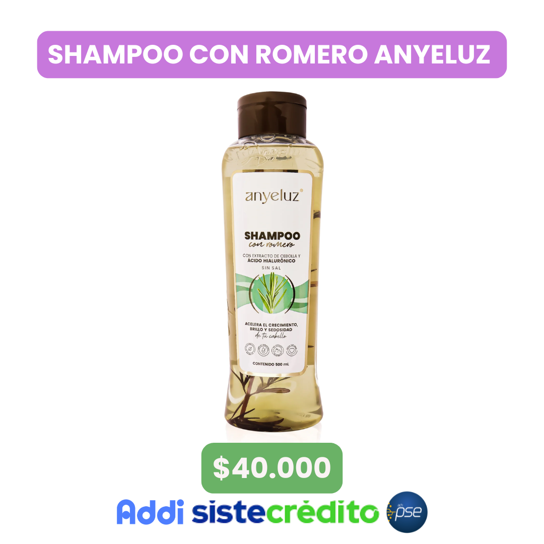 SHAMPOO CON ROMERO ANYELUZ