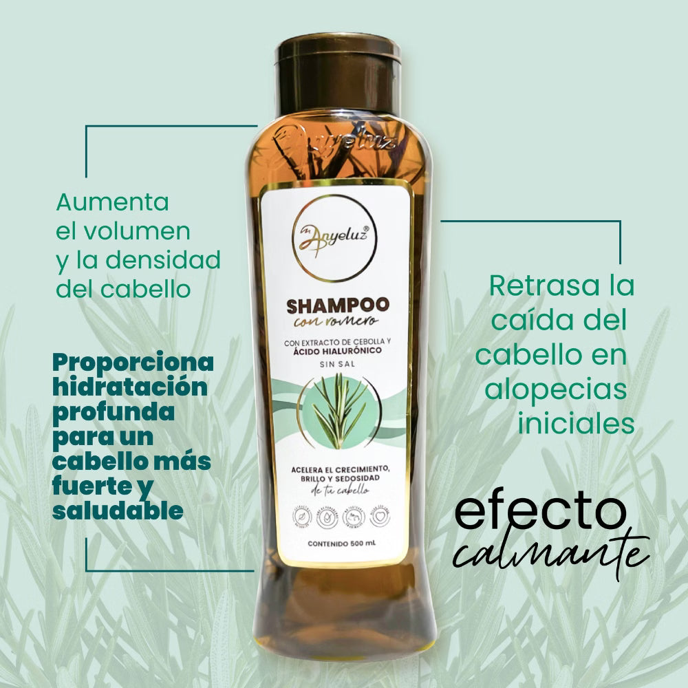 SHAMPOO CON ROMERO ANYELUZ