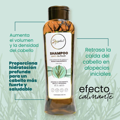 SHAMPOO CON ROMERO ANYELUZ