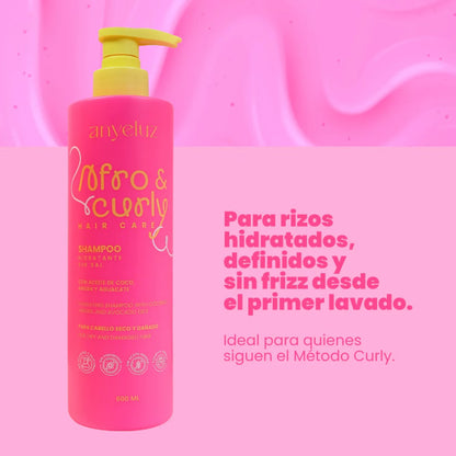 SHAMPOO AFRO Y CURLY ANYELUZ