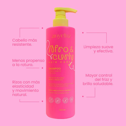 SHAMPOO AFRO Y CURLY ANYELUZ