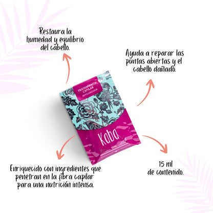 SACHET TRATAMIENTO CAPILAR REPOLARIZANTE KABA